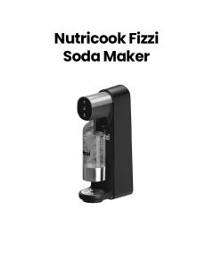 Nutricook Fizzi Soda Maker – Fresh Sparkling Water at Home, One-Touch Carbonation, Compact Countertop Design | NC-FSM100