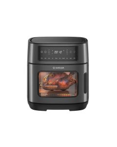 NutriCook NC-AFO330 Air Fryer Oven 2 1900W 12L – Digital Touchscreen, 360° Air Circulation, Dual Fan Heating, 8 Presets & Accessories Included | NC-AFO330