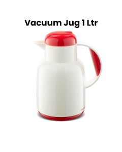 Rotpunkt 1 Ltr Vacuum Jug - White/Cayenne | R970