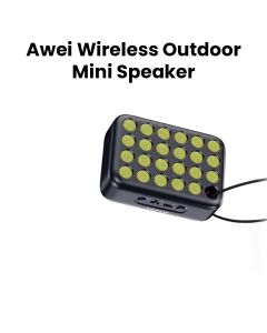 Awei Y385 Mini Portable Outdoor Wireless Bluetooth Speaker Black | Y385