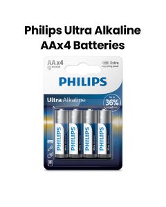 Philips Ultra Alkaline AA 4-Blister |LR6E4B/97