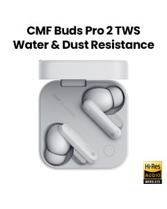 Nothing CMF Buds Pro 2 True Wireless Earbuds - Light Grey | A10600077