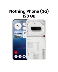 Nothing Phone (3A) 8GB + 128GB - White |A059-A10400149