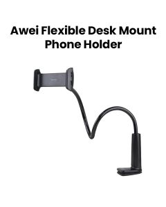 Awei Flexible Desk Mount Mobile Holder Black | X3