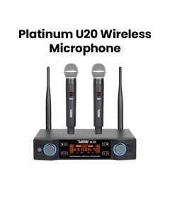 Platinum Karaoke  Professional Wireless Mic |U20