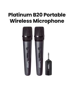 Platinum Karaoke  Dual Portable Wireless Mic |B20