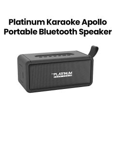 Platinum Karaoke Apollo Portable Bluetooth Speaker | Black | PTHM510