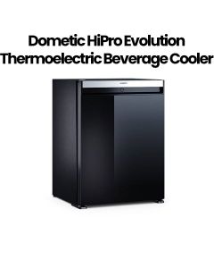 Dometic HiPro Evolution Thermoelectric Beverage Cooler, left hinged, mirror panel door, 40 l class | N40P
