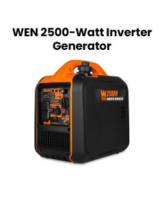 WEN 2500-Watt Inverter Generator, Quiet, Portable, and Lightweight with Fuel Shut Off - Black |56200i
