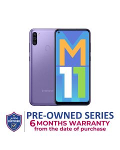 Samsung Galaxy M11 3GB+32GB Smartphone | Violet | SMM115FZLDXSG