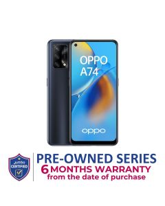 Oppo A74 6GB+128GB Smartphone | Prism Black | CPH2219