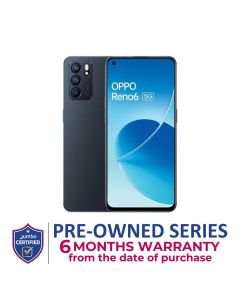 Oppo Reno6 5G 8GB+128GB Smartphone | Stellar Black