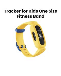 Fitbit Ace 3 Activity Tracker for Kids One Size Fitness Band - Black/Minions Yellow