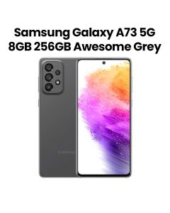 Samsung Galaxy A73 5G 8GB+256GB Smartphone | Awesome Gray | SM-A736BZAHMEA