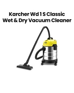 Karcher Classic Wet & Dry Vacuum Cleaner | Yellow/Black | WD1S