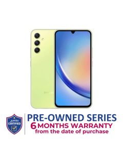 Samsung Galaxy A34 5G 8GB+128GB Smartphone | Awesome Lime | SMA346ELGCMEA