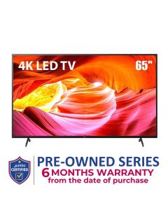 Sony Bravia 65-Inch 4K LED TV – Black |KD-65X75K