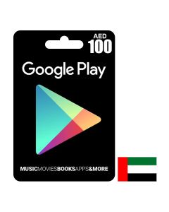 GOOGLE PLAY UAE AED 100