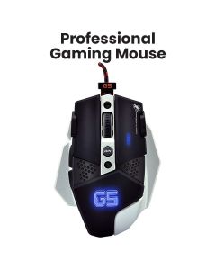 Dragon War Gaming Mouse Warlord 4,000 DPI - Black | G5