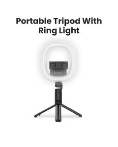 Celly Ring Light 6 Tripod BT Black | CLICKRINGBTBK