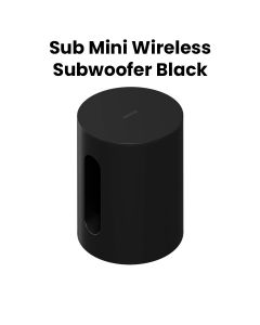 Sonos Sub Mini UK Mini Wireless Subwoofer - Black  | SUBM1UK1BLK