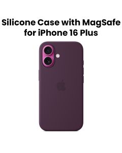 Apple iPhone 16 Plus Silicone Case With Magsafe Plum-Zml | MYYD3ZM/A