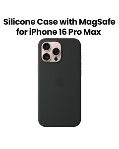 Apple iPhone 16 Pro Max Magsafe Silicon Case Black | MYYT3ZM/A