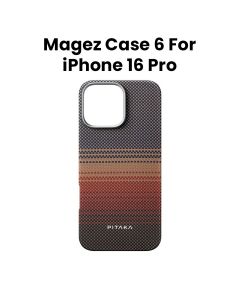 Pitaka Magez Case 6 for iPhone 16 Pro Sunset | KI1601SU