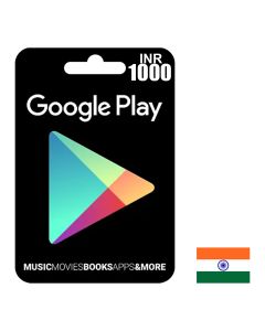 Google Play INR 1000