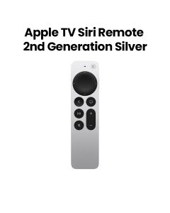 Apple TV Siri Remote 2nd Gen - Silver (MJFM3LL/A)