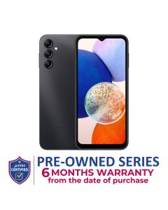 Samsung Galaxy A14 5G 4GB+128GB Smartphone - Black | SMA146PLGGMEA