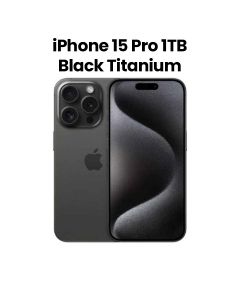 Apple iPhone 15 Pro 1TB Black Titanium (MTVC3AA/A) (INTL V ERSION)
