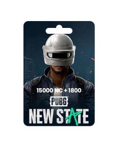 PUBG NEW STATE 15000 NC + 1800 BONUS
