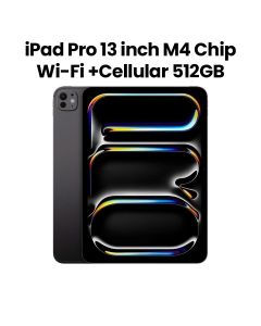 Apple iPad Pro 13-inch M4 WiFi+Cellular 512GB Standard Glass - Space Black | MVXU3AB/A