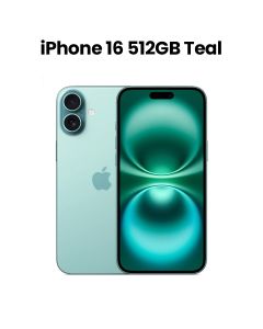 Apple iPhone 16 512GB Smartphone - Teal | MYE63AE/A