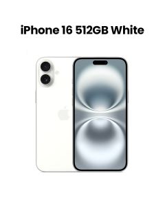 Apple iPhone 16 512GB Smartphone - White | MYE33AE/A