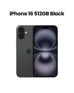 Apple iPhone 16 512GB Smartphone - Black | MYE23AE/A