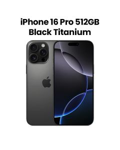 Apple iPhone 16 Pro 512GB Smartphone - Black Titanium | MYN43AE/A