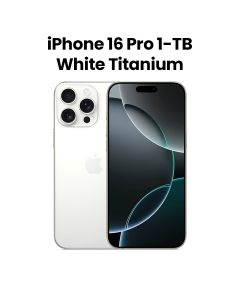 Apple iPhone 16 Pro 1TB Smartphone - White Titanium | MYN93AE/A