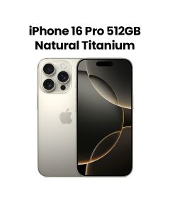 Apple iPhone 16 Pro 512GB Smartphone - Natural Titanium | MYN73AE/A