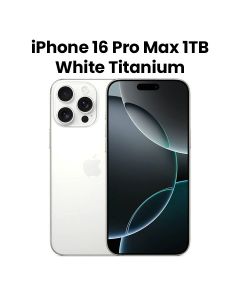 Apple iPhone 16 Pro Max 1TB Smartphone - White Titanium | MYWR3AE/A
