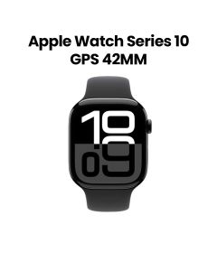 Apple Watch Series 10 GPS 42mm Jet Black Aluminium Case with Black Sport Band - M/L | MWWF3QA/A