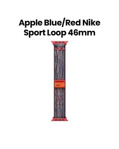 Apple 46mm Blue/Red Nike Sport Loop | MXU43ZM/A