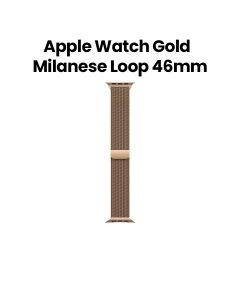 Apple 46mm Gold Milanese Loop - M/L | MXMR3ZM/A