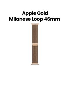 Apple 46mm Gold Milanese Loop - S/M | MC7K4ZM/A