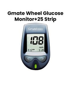 GMate Wheel Glucose Monitor + 25 Strips | PG300-INT