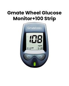 GMate Wheel Glucose Monitor + 100 Strips | PG300-INT