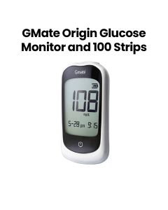 GMate Origin Glucose Monitor + 100 Strips | PG310-INT