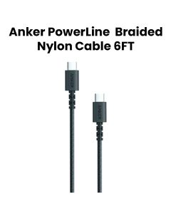 Anker PowerLine Select+ USB-C to USB-C Cable 6FT - Black | A8033H11