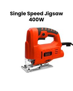 Black+Decker Single Speed Jigsaw 400W - Black | JS10-B5